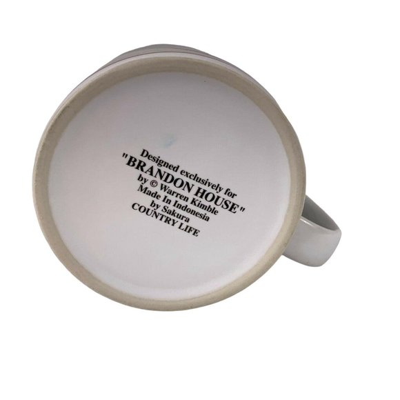 Warren Kimble Coffee Mug Cup Brandon House Country Life Sakura Schoolhouse - Picture 8 of 10